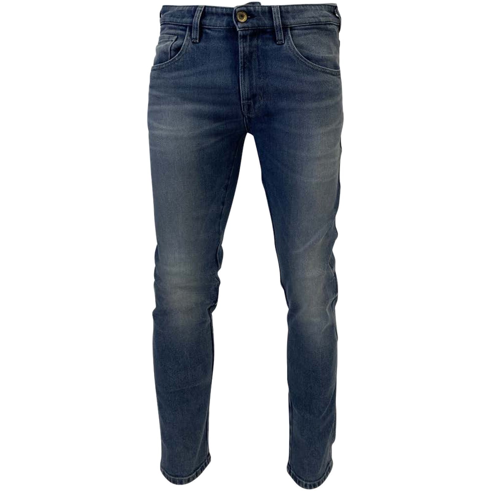 Men's Motorcycle Jeans Pants W33 - L32 - ROKKER Rokkertech Tapered Slim - Light