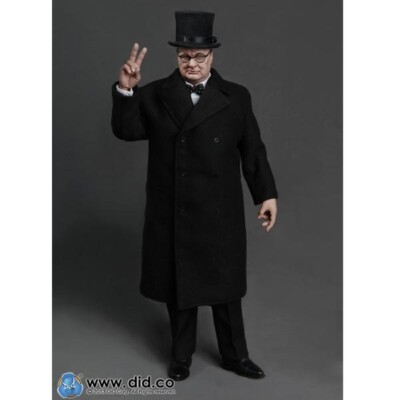 DID製　英国首相 ウィンストン・チャーチル 1/6 アクションフィギュア DID 1/6 WINSTON CHURCHILL Prime Minister of the UK Figure Sealed