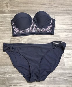 grey bathing suit top