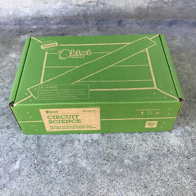 Kiwi Co Kiwi Crate Circuit Science Age 5+ #f1755-cir STEM Based Science Box
