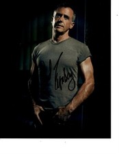 CHICAGO FIRE DAVID EIGENBERG SIGNED POSED 8X10 CHRIS HERRMANN