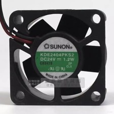 SUNON KDE2404PKS2 4020 DC24V 1.2W 4CM 2-wire Silent Cooling Fan