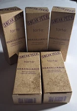 5 Tarte Brazilliance Skin Rejuvenating Maracuja Self Tanner .5 oz EACH NEW (Z4)