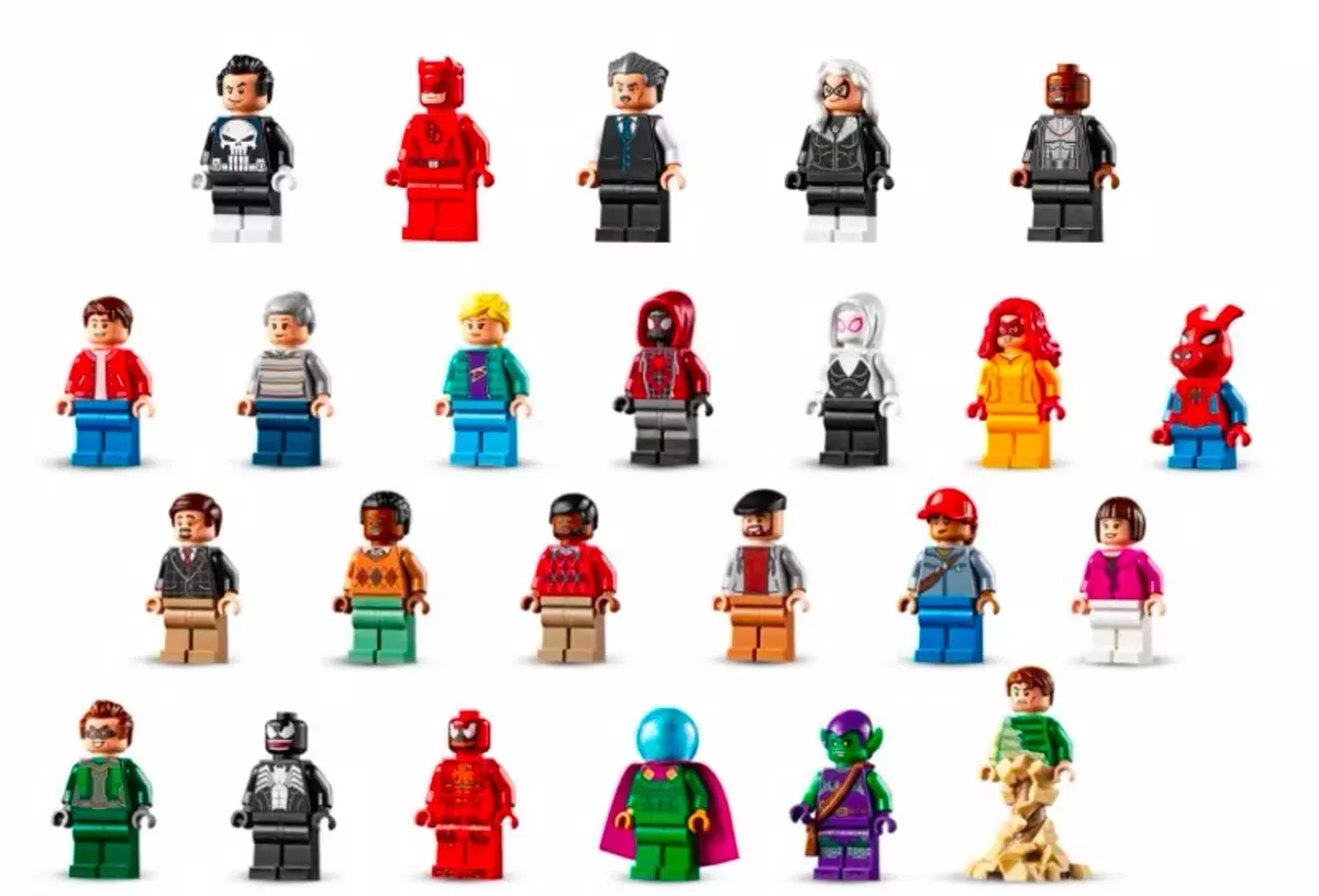Lego 76178 Spider Man Daily Bugle Minifigures Or Sticker | eBay