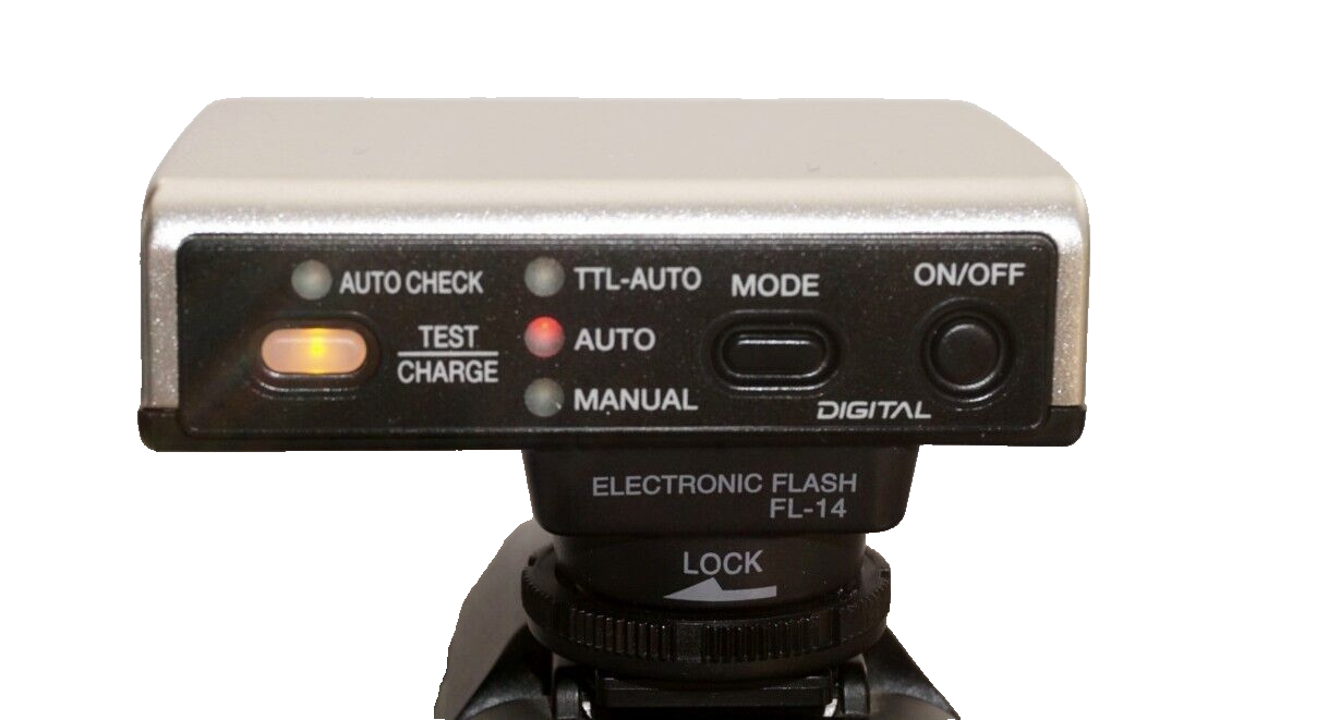 Olympus FL 14 Shoe Mount Flash 50332169999 eBay