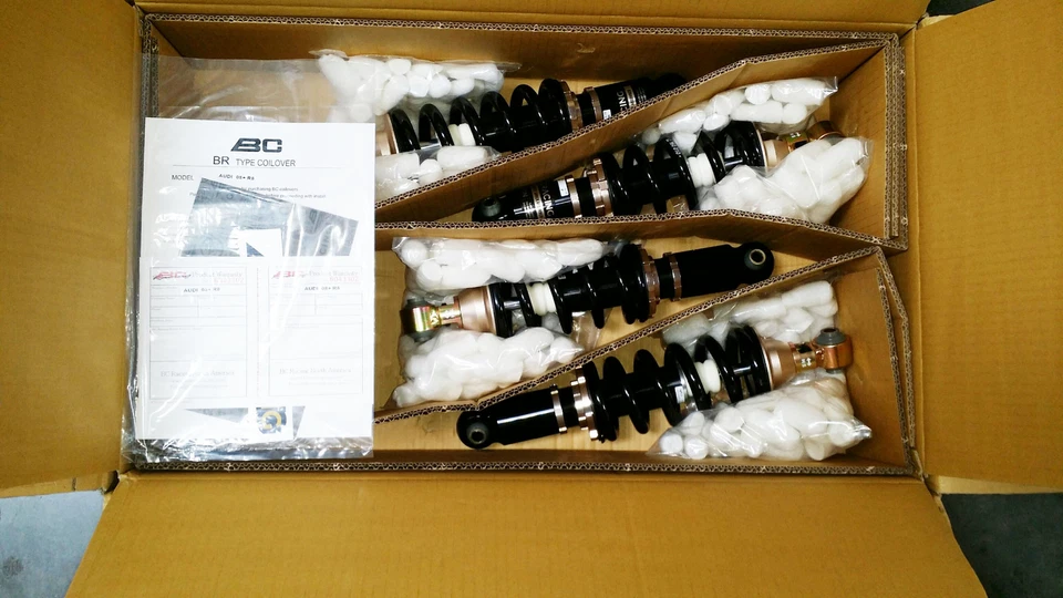 Kit Amortiguador Coilover Serie Bc Racing Br Para 08-15 Audi R8 Kw Magentic Ride Cancelar Foto 4 de 4