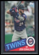 2020 Topps Update 1985 Baseball 35th Anniversary Black SN /299 Josh Donaldson