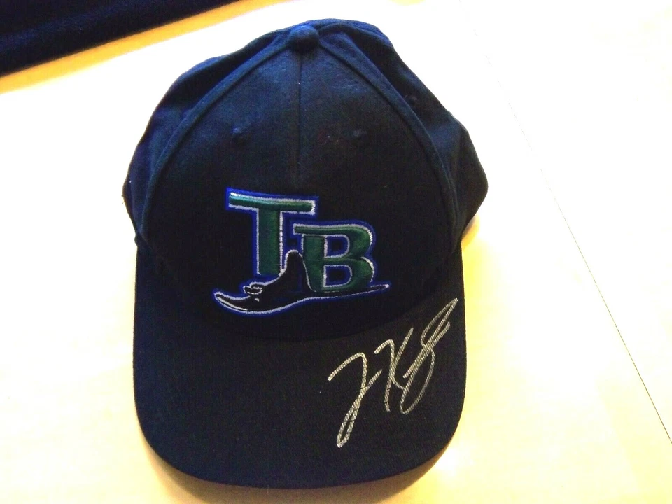 Gorra de béisbol firmada por Joe Kennedy de los Tampa Bay Rays - Autenticada por JSA #H71490 Foto 2 de 4