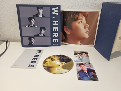 NU'EST W W.HERE Album Baekho mit Photocard Baekho, JR & Ren