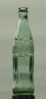 Vintage Old Coca Cola 10oz Green Glass Coke Soda Bottle Trade Mark Registered