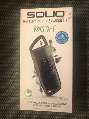 Solio Battery Pack + solarbility - most proven hybrid solar charger