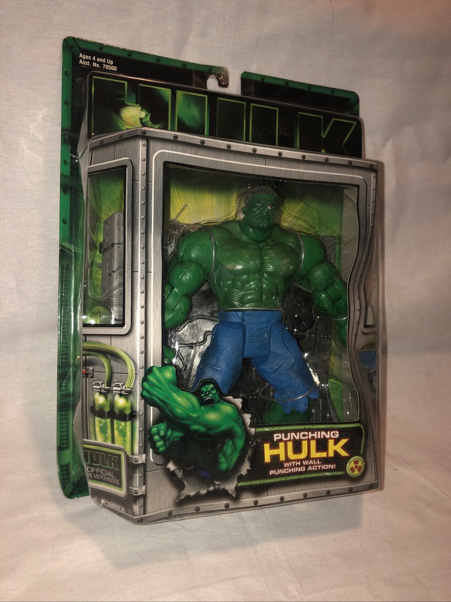 スポーツトイ・アクショントイ mowl High Wall SH Marvel Toys Punching Hulk With Wall Punching Action Figure Rare