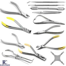 Ortho Tooth Braces Pliers Surgical Orthodontic Dental Instruments Set of 3 CE