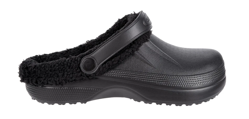 Clogs gefüttert warme Hausschuhe Gartenschuhe Winter Pantoletten Leicht EVA - Bild 4 von 4