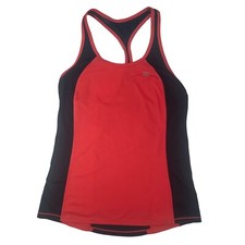 VSX Victoria  s Secret Sport Racerback Tank Top With Mesh Red/Black Size XS