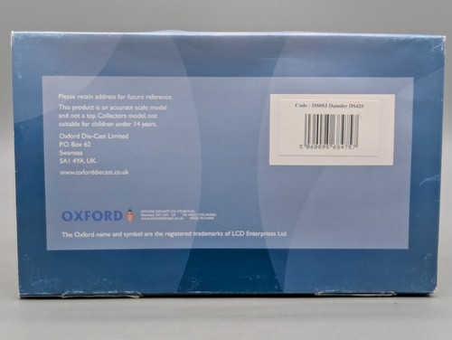 Modellautos 1:43 Oxford Daimler DS 420 mit OVP - Bild 12 von 18