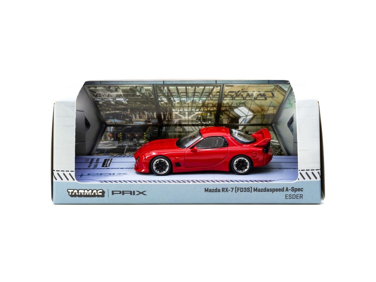 ホットワークス　マツダＲＸ－７　Ｒ－ＳＰＥＣ　ＦＤ３Ｓ　MAZDASPEED Mazda RX-7 (FD3S) Mazda Speed GT-Concept ブラック (ミニカー