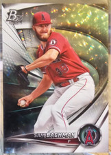 2022 Bowman Platinum Ice Foil Sam Bachman #TOP-8 Angels