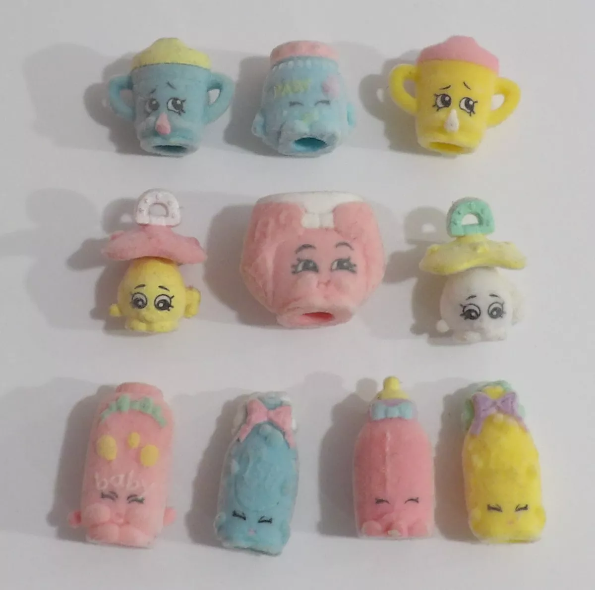 10 Pc Shopkins Season 2 Fuzzy Baby Special Edition Figures eBay