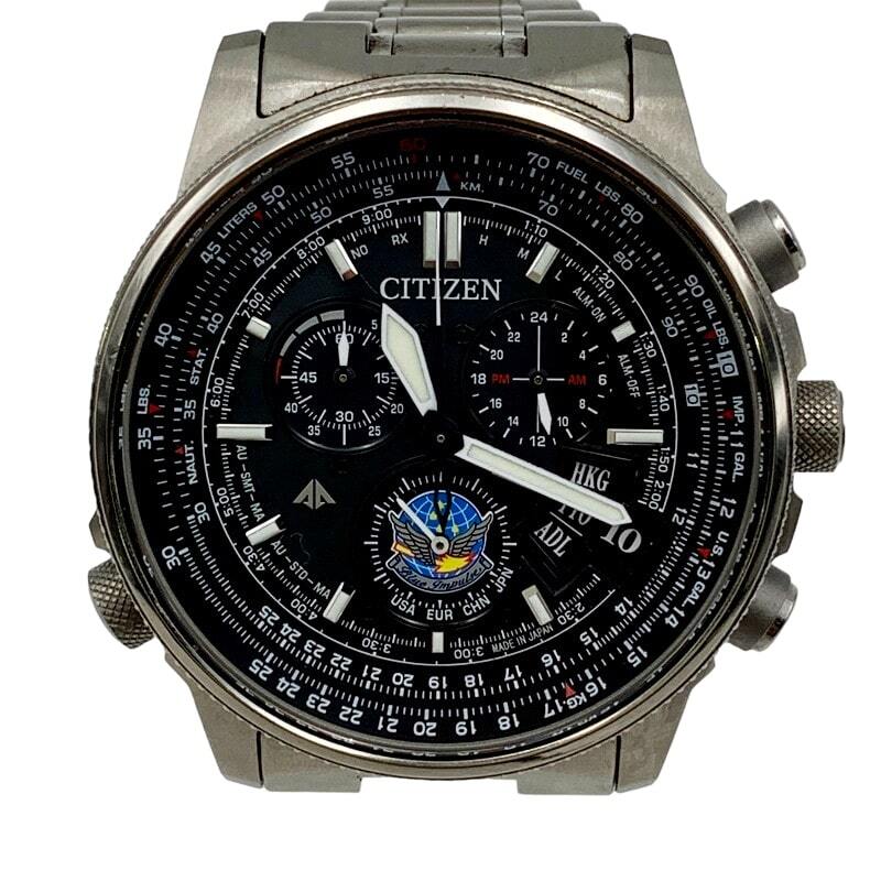 citizen ブロマスター H610-T019382 ブルーインパルスモデル CITIZEN Blue Impulse Eco-Drive H610-T019382 Solar black