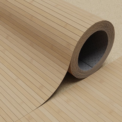 Parquet Prêt à Poser Bambou Massif flexbamboo Rouleaux Sol Parquet - 2m Largeur - Afbeelding 2 van 36