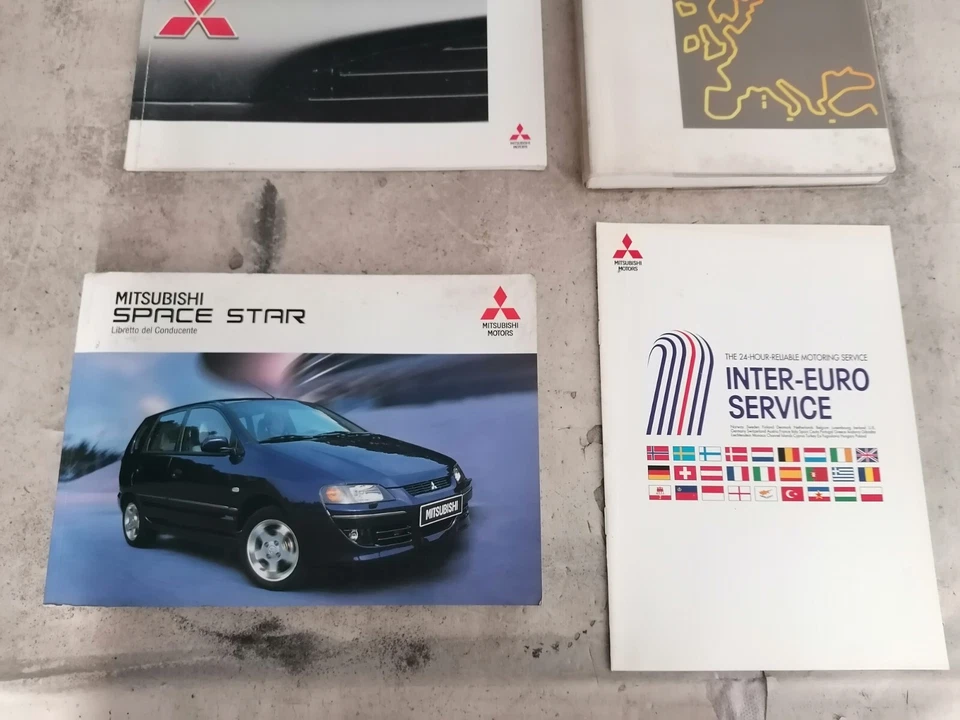 mitsubishi space star libretto libro manuale uso e manutenzione book livret buch - Immagine 2 di 4