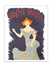 Odette Dulac LEONETTA CAPPIELLO Illustration 1903 Vintage Poster Art Print