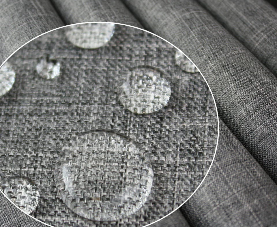 Polyester PU Wasserabweis Stoff Gewebe | Oxford 300D | Leinen Look