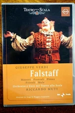 Verdi - Falstaff, Maestri, Frontali, Florez, Mula, Muti  - DVD, As New