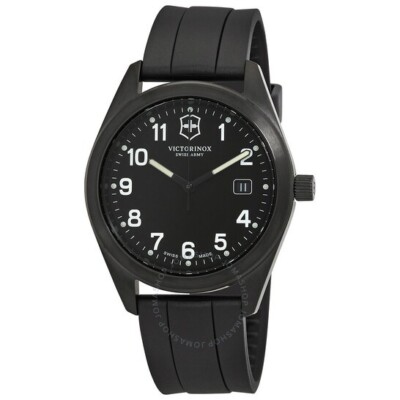 Victorinox Swiss Army Garrison 26071.CB 40MM All Black Watch  display picture 2