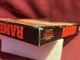 Rambo Nintendo NES 1988 Circle Seal Complete In Box CIB Excellent Condition