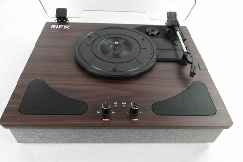 RIF6 Turntable Bluetooth & Integrated Speakers 33/45/78 RPM WORKS WATCH VIDEO - Picture 5 of 24