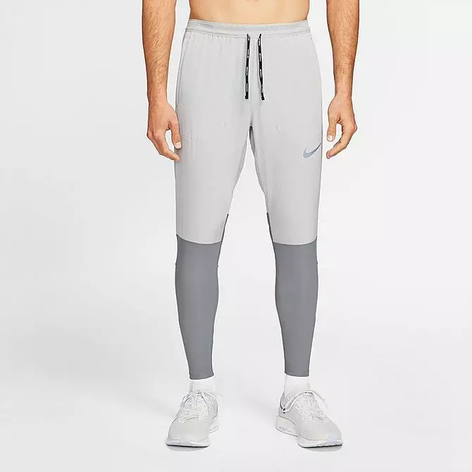 NIKE Men's Dri-Fit Swift Fly Vent Reflective Running Pants NWT Gray 3XL-TALL