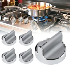 W10594481 Universal Stove Control Knobs Replacements Compatible Stoves 5 Pcs