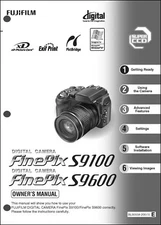 FujiFilm FinePix S9100 S9600 Digital Camera User Guide Instruction  Manual