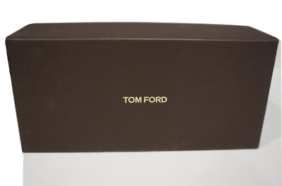 TOM FORD Aviator Sunglasses Empty Brown Box paper work No 