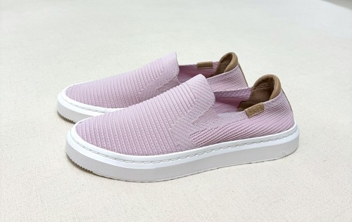 UGG Damen Blütenblatt Pink Alameda Sammy Slipper Turnschuhe Schuhgröße 7 SEHR GUTER ZUSTAND!