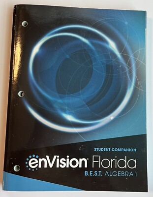 enVision Florida B.E.S.T. 2023 Algebra 1 Student Companion Workbook