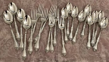 Oneida SSS BOURBON Spoon & Fork Sets, Choice, Stainless Flatware