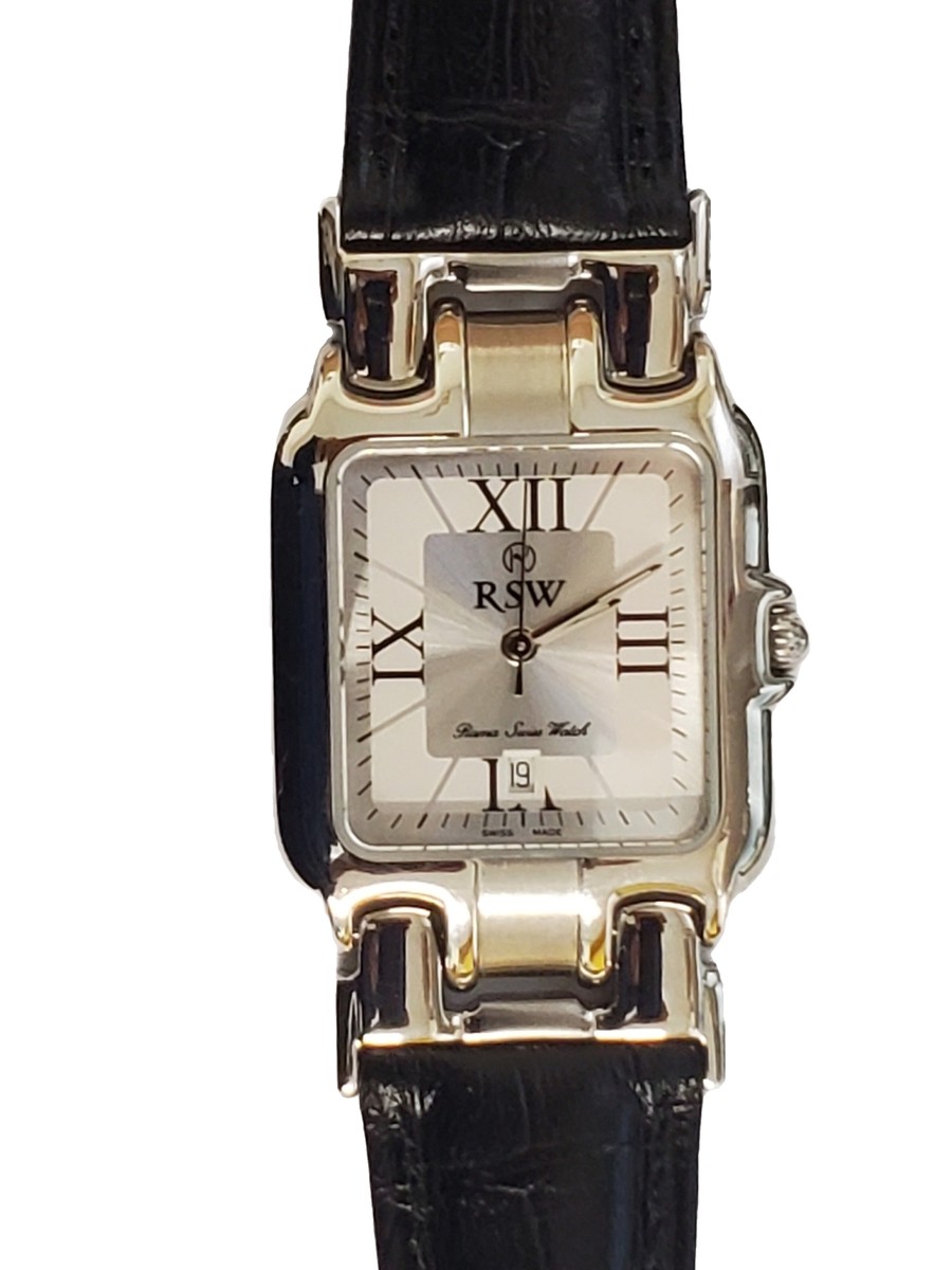 RSW Rama Swiss Watch アールエスダブリュ 腕時計 レディース Rama Swiss Watch RSW 1069 Swiss Made Quartz Date Leather