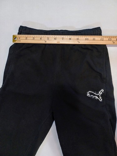 Puma Black Joggers Youth Size 14/16 - Picture 4 of 7