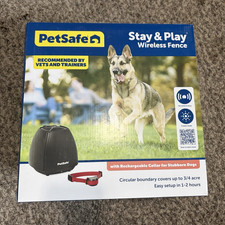PetSafe Stay Play Wireless Fence System with Rechargeable Collar