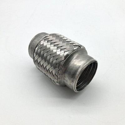 Auspuff FlexiPipe Edelstahl 2,5''x4'' 100mm x63mm Flexi Reparatur Fuge Anschweißen