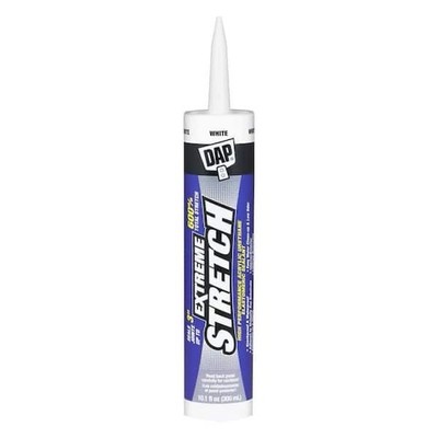 Extreme Stretch Premium Crackproof Elastomeric White Sealant 3'' Joint Coverage