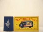 Box for 1963 MOKO Lesney Matchbox No.47 'COMMER ICE CREAM VAN'-see photos & more
