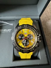 TAG Heuer Formula 1 Chronograph Quartz Yellow Mens Watch CAZ101AM.FT8054