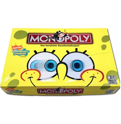 Monopoly Spongebob Schwammkopf Edition Brettspiel Gesellschaftsspiel Vollständig - Bild 1 von 4