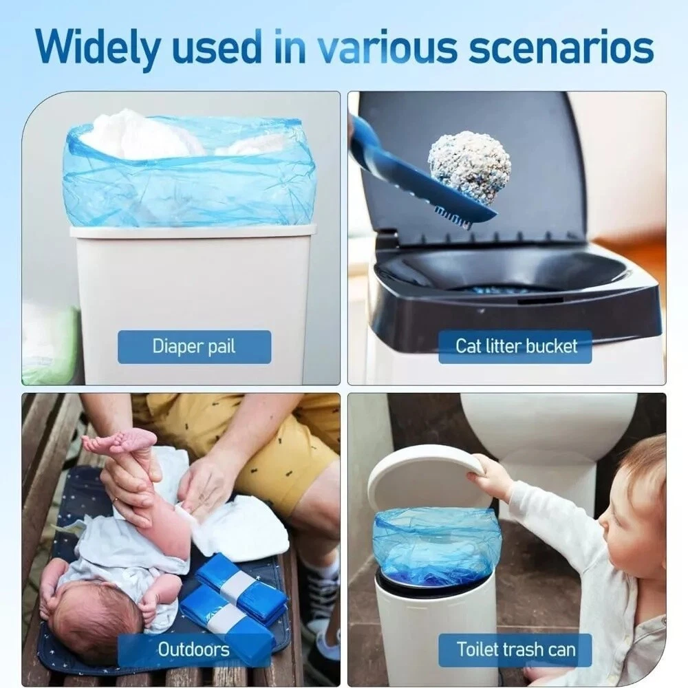 Universal Nappy Bin Refill Cassettes 9 Pack for AngelCare Tommee Tippee Click
