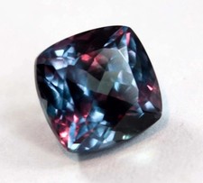 8 Ct Natural AA CERTIFIED Alexandrite Color Change Cushion Cut Loose Gemstone