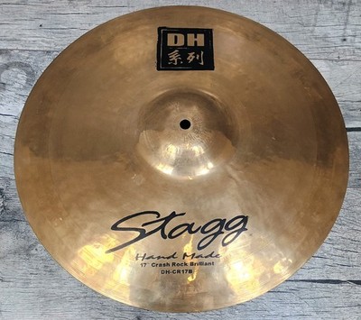 STAGG DH-Serie 17'' Crash Rock Brilliant B20 Bronze double handhammered  TOPDEAL